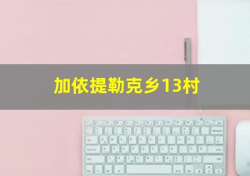 加依提勒克乡13村